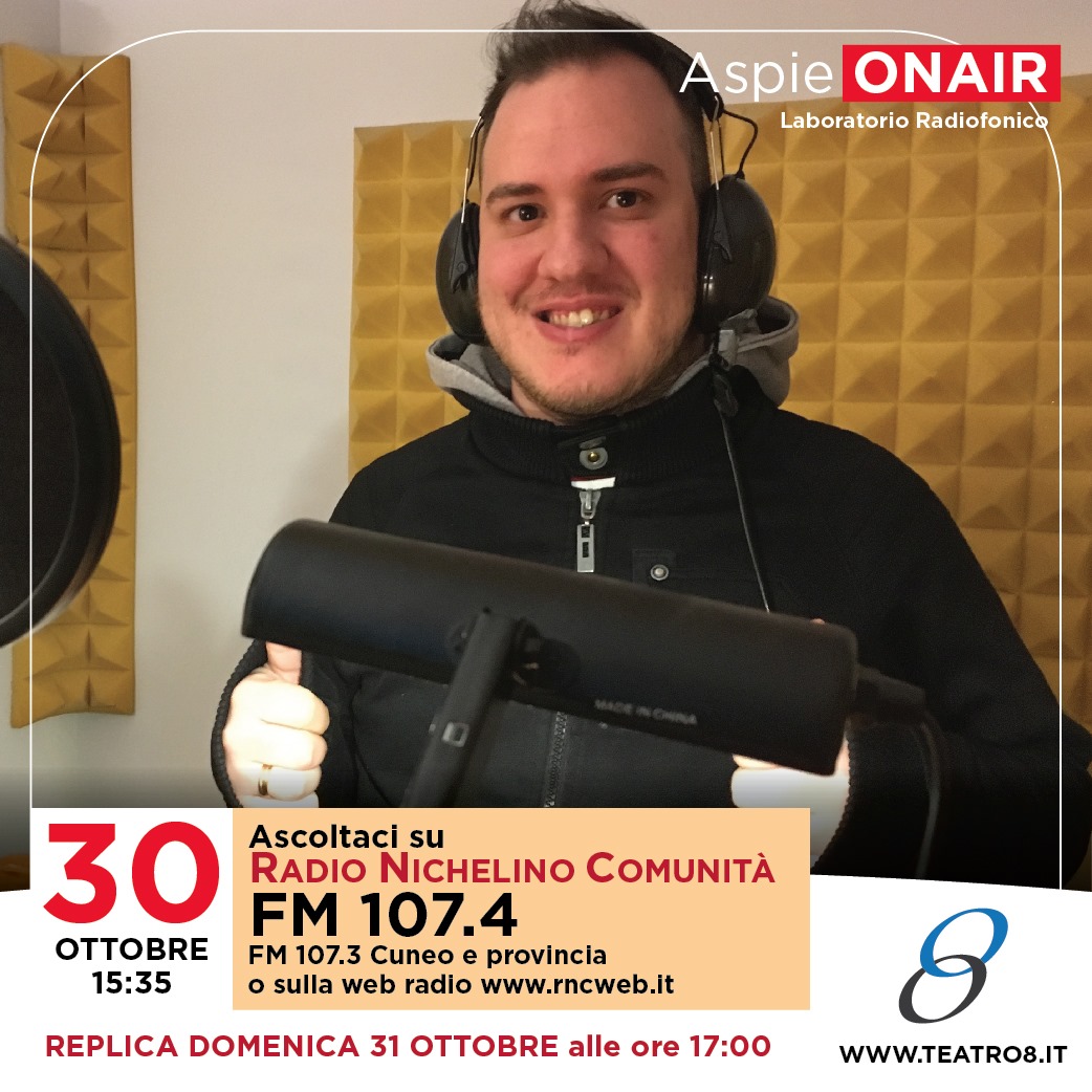 Domani Sabato 30 Ottobre si torna su Radio RNC con AspieONAIR